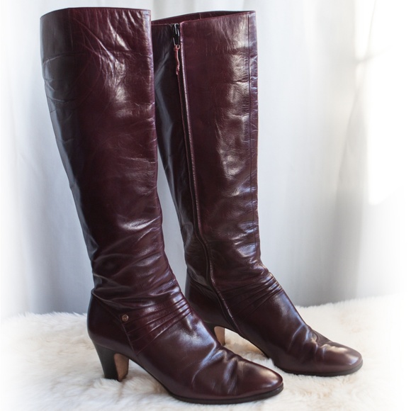 Vintage Salvatore Ferragamo Carla Knee High Boots - Picture 7 of 8